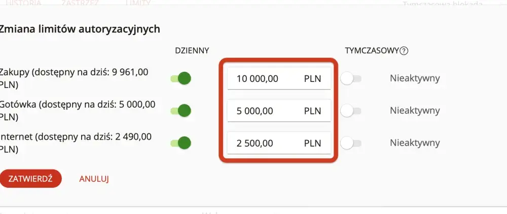 Jak zmienić limit wypłaty z bankomatu mBank i uniknąć problemów