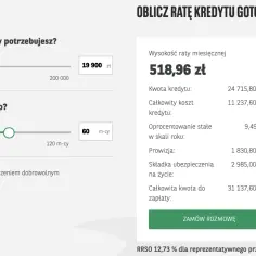 BNP Paribas kredyt gotówkowy kalkulator - Sprawdź online