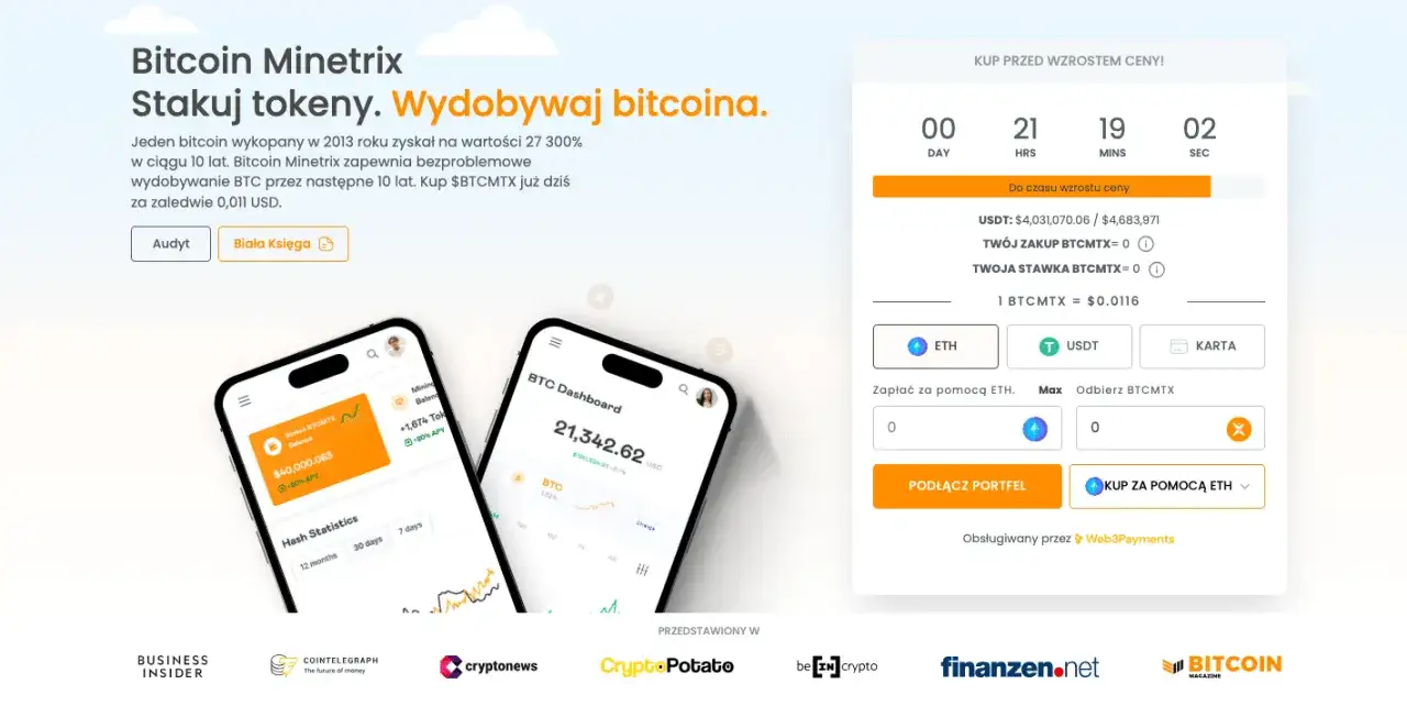 Zdjęcie Najlepsze aplikacje do kopania kryptowaluty na telefon - czy to się opłaca?