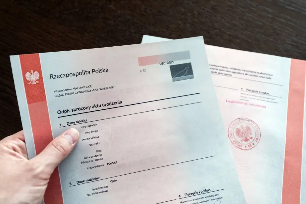 noworodek rodzice dokumenty