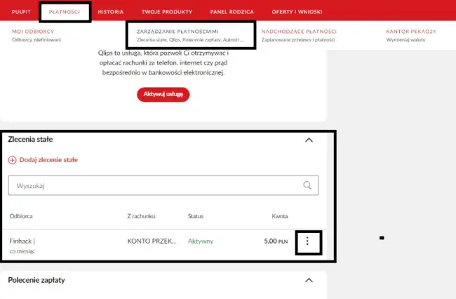 Zdjęcie Jak usunąć zlecenie stałe w mBanku i uniknąć problem&oacute;w z płatnościami