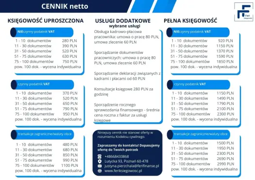 Najlepsze biura rachunkowe w Poznaniu - przegląd 2026