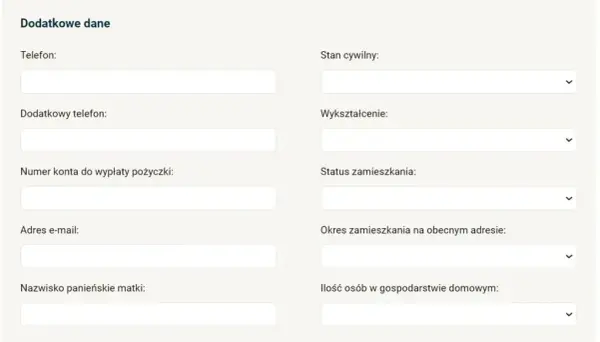 Jakie dane potrzebne do chwilówki, aby uniknąć problemów z wnioskiem?