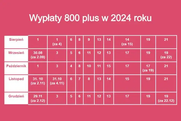 Co z 800 plus? Wniosek 2025/2026, zasady i terminy